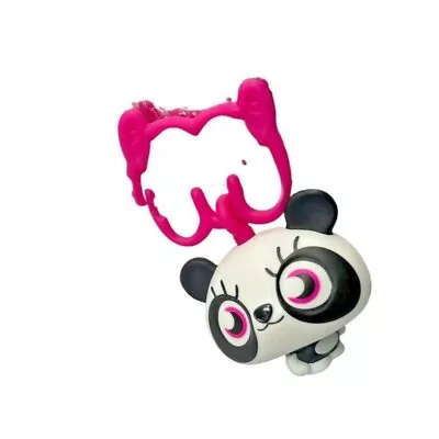 Moshi Monsters Series 1 SHI SHI Moshling Black & White & Pink Cute Eyes • $4.89