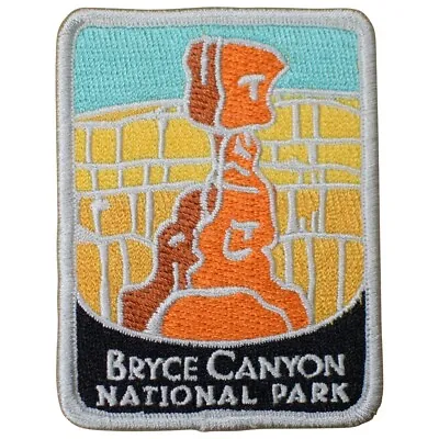 Bryce Canyon National Park Patch - Utah Hoodoo Traveler Series 3  (Iron On) • $6.50