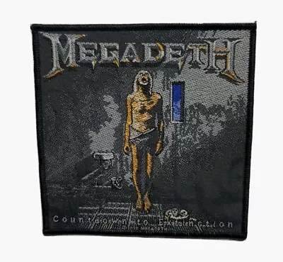 MEGADETH  Countdown To Extinction WOVEN PATCH • $7.19