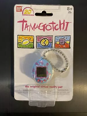 20th Anniversary Tamagotchi Series 1 Baby Blue And Pink Clock Shell In Packaging • $19.99