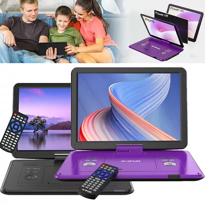 Boifun 17.5  Portable DVD Player With 15.6  Large HD Swivel Screen Region Free • £96.99