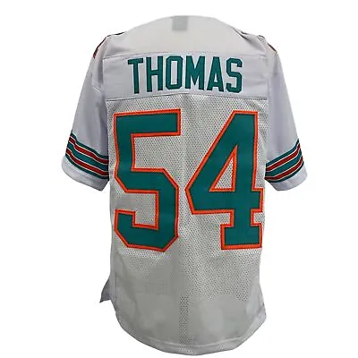 $49.95 • Buy Zach Thomas Jersey White Miami M-5XL Custom Sewn Stitched