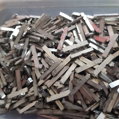£6 • Buy Small Mixed Point: MIXED METAL LETTERPRESS PRINTING TYPE 480grams. FREE POSTAGE.