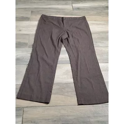 Mossimo Casual Pants Color Brown Poly/rayon Flare Leg  Size 16 • $13.41