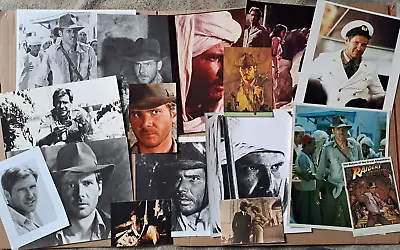 Lot Of Mixed RAIDERS OF LOST ARK Harrison Ford 8x10 Photo's • £70