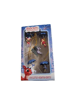 Rudolph The Red-Nosed Reindeer Island Of Misfit Toys 5 PC Mini Holiday Ornaments • $20.66