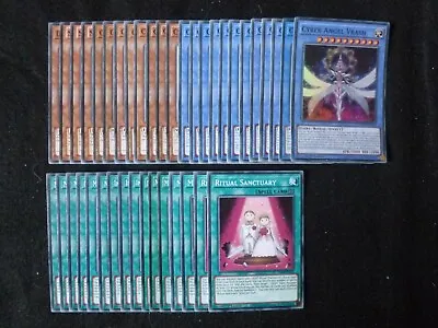 Yu-gi-oh 40 Card Cyber Angel Deck  *ready To Play* • £16.80