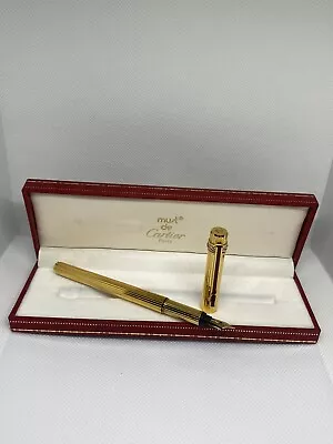 Vintage Must De Cartier  Trinity  Pen Brick Red • $500