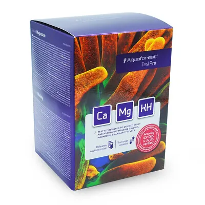 AF Test Pro Pack Basics Calcium Alkalinity Magnesium (Ca KH Mg) - AquaForest • $49.99