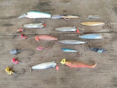 Assorted Vintage Fishing Lures Soft Plastics  • $10