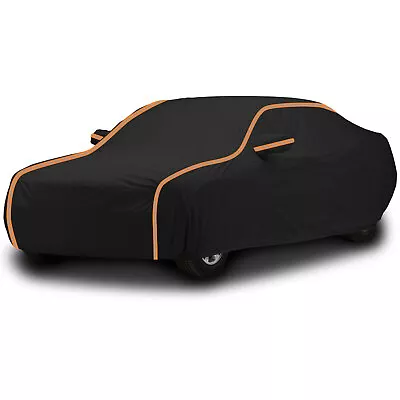 Outdoor Cotton Lined Car Cover Waterproof Rain Snow UV All Weather Protection  • £20.99