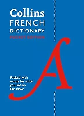 Collins French Dictionary Pocket Edition: 60000 Translations In A Portable Form • £2.98