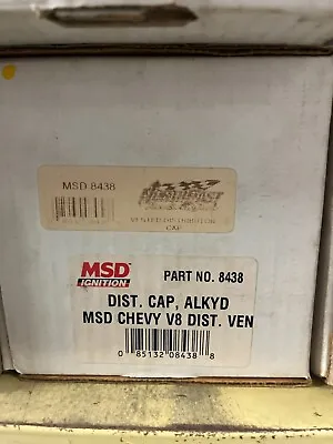 MSD 8438 Vent Chevy V8 Distributor Cap • $10