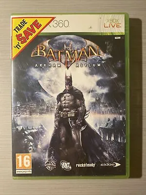 Batman Arkham Asylum (Xbox 360 2009) Manual Included - Very Good Condition • $7.95