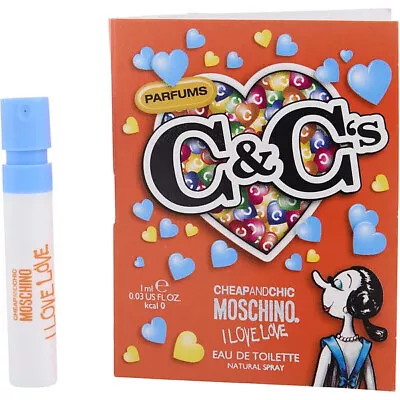 Moschino I Love Love Eau De Toilette Spray Vial SAMPLE • $6.95