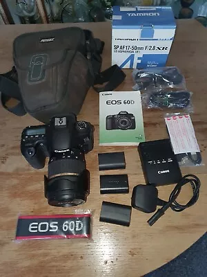 Canon EOS 60D Body Only 18.0MP Digital SLR Camera - Black • £350