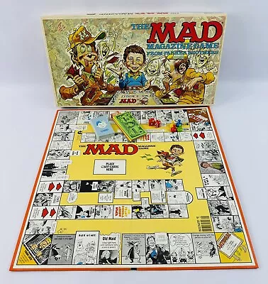 The Mad Magazine Board Game (1979 Parker Brothers) Played Once • $36