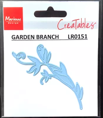 Marianne Designs Creatables -  Metal Die - GARDEN BRANCH -  LR0151 • £5.50