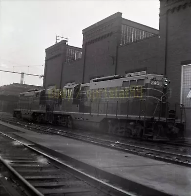 BO Baltimore & Ohio EMD GP9 Locomotive #749 - Vintage Railroad Negative • $29.45