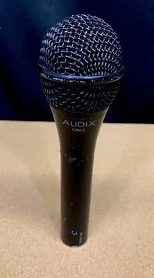 Used Audix OM2 Dynamic Hypercardioid Vocal Microphone | Hyper Cardioid Vox Mic • $49.99