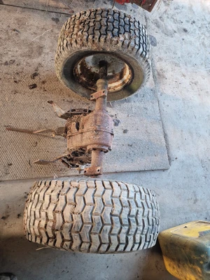 £95 • Buy Mtd Peerless Ride On Mower Gearbox Axle Transmission 1  Shafts Wheels 23 9.50 12