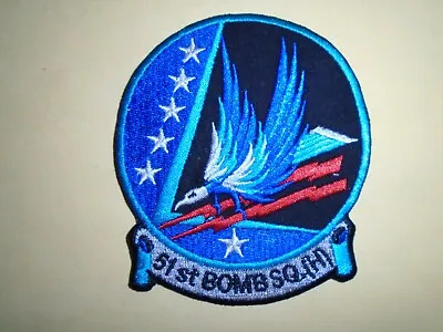 USAF 51st BOMB Bombardment Squadron (Heavy) B-52 Patch (Inactive) • $11.37