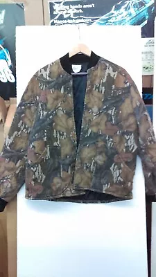 Vintage Mossy Oak Light Quited Jacket Fall Foliage Medium • $28.50