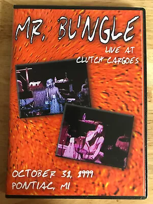 Mr. Bungle - Live At Clutch Cargos 1999 DVD Mike Patton Dave Lombardo • $12.97