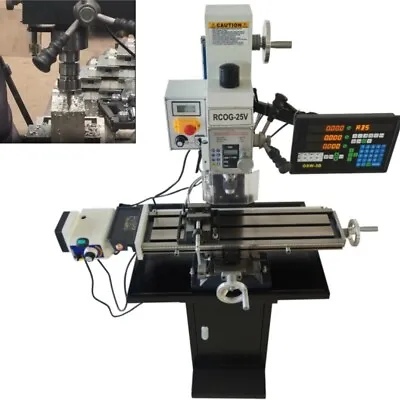 1100W Brushless Motor Precision Milling Drilling Machine 110V  Wood Drill Lathe • $2601