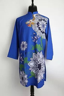 Ao Dai Nam Cach Tan Vietnamese Traditional Dress For Mens Royal Dragon Design • $28.99