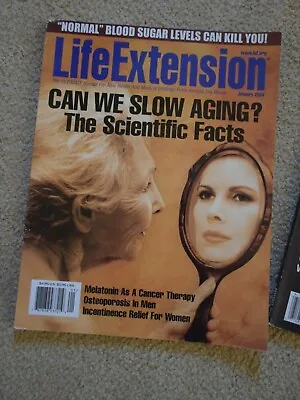 Life Extension Magazine January 2004 Slowing Aging Cancer Therapy Melatonin  • £8.69