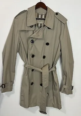 Burberry Brit Men's 100% Cotton Double Breast Trench Coat Size L • $650