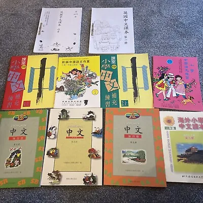 Primary Year 1 5 Traditional Chinese Textbook  Exercise Books Bundle Job Lot • £8