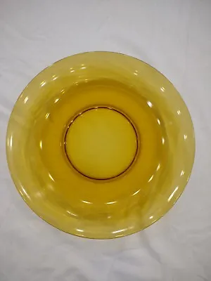 Vereco Amber Glass Serving Plate • $10