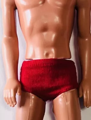 Vintage 1960’s Barbie/Ken Fashion CLONE Red Swimsuit • $12