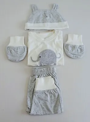 £12.99 • Buy Debenhams Baby Boy Outfit Set Romper Suit Gift Bagged RRP £55 Age 3-6 Months