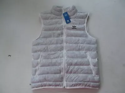 Adidas Essentials Made With Nature HK7539 Man White Vest   Brand New $100 • $29.99