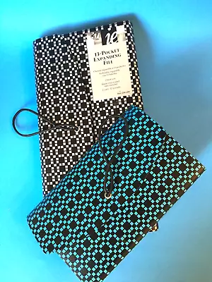 Set Of Expanding Mini 13-Pocket File Folders (2) 5.5  X 10.25 And 7  X 4  • $9.75