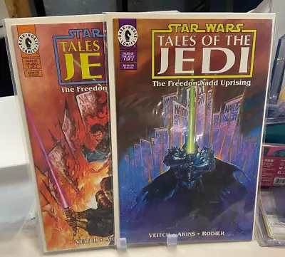 Star Wars Tales Of The Jedi Freedon Nadd Uprising #1-2 Complete Set 1994 Comics • $8.01