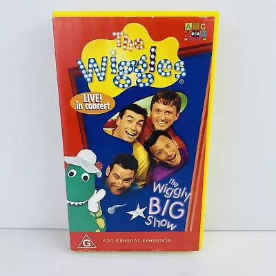 ABC The Wiggles Live In Concert The Wiggly Big Show (VHS 1999)  • $28.90