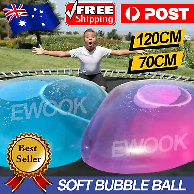 70-120cm Super Soft Wubble Bubble Ball Toy Firm Ball Stretch Bubble Big Balls AU • $11.85