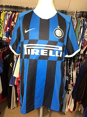 £50 • Buy Inter Milan 2019/2020 Home Football Shirt Nike