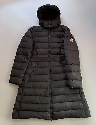 Auth Vintage Women's MONCLER Mokacine Black Down Puffer Jacket Coat - 2 • $330