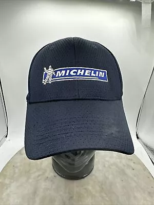 Michelin Man Tires Ball Cap Hat Blue • $9.90