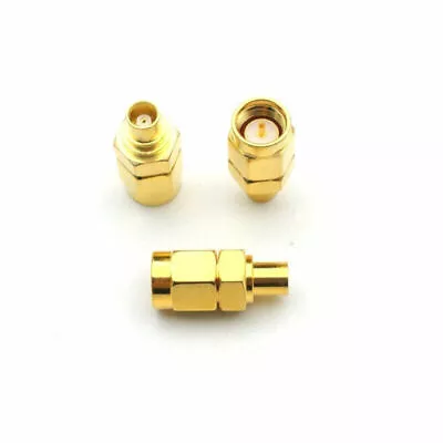 SMA Male - MCX Female LTE WiFi 3g 4g Antenna Converter Adapter Connector RF Jack • £3.25