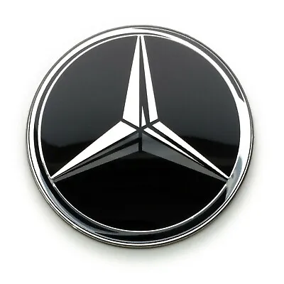 4 METAL Wheel Center Hub Cap Stickers 60mm Emblems For Mercedes Benz Rims Covers • $14.90