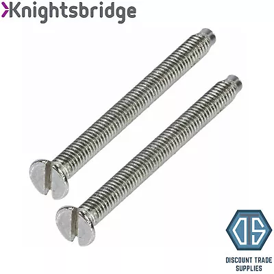 £1.59 • Buy Knightsbridge Screwless Matt Black Switches & Sockets Black Rockers Flatplate