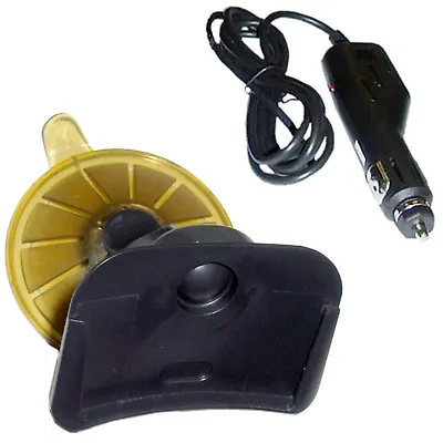 Car Windshield Cradle Suction Cup Mount + 12V Car Charger For TomTom One XL-S • $17.11