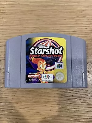 Starshot Space Circus Fever For Nintendo 64 PAL Tested & Working • $47.27