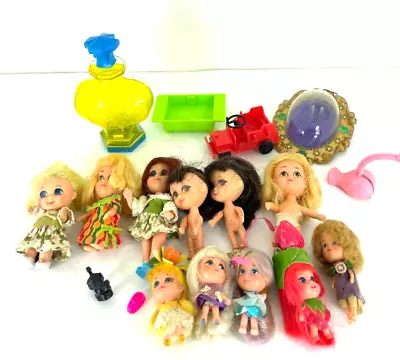 Lot Of Vintage Mattel Liddle Kiddles Dolls • $18.50